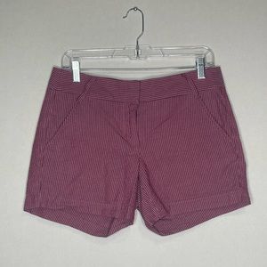 J . Crew Shirts Striped Pink Cotton sz 4